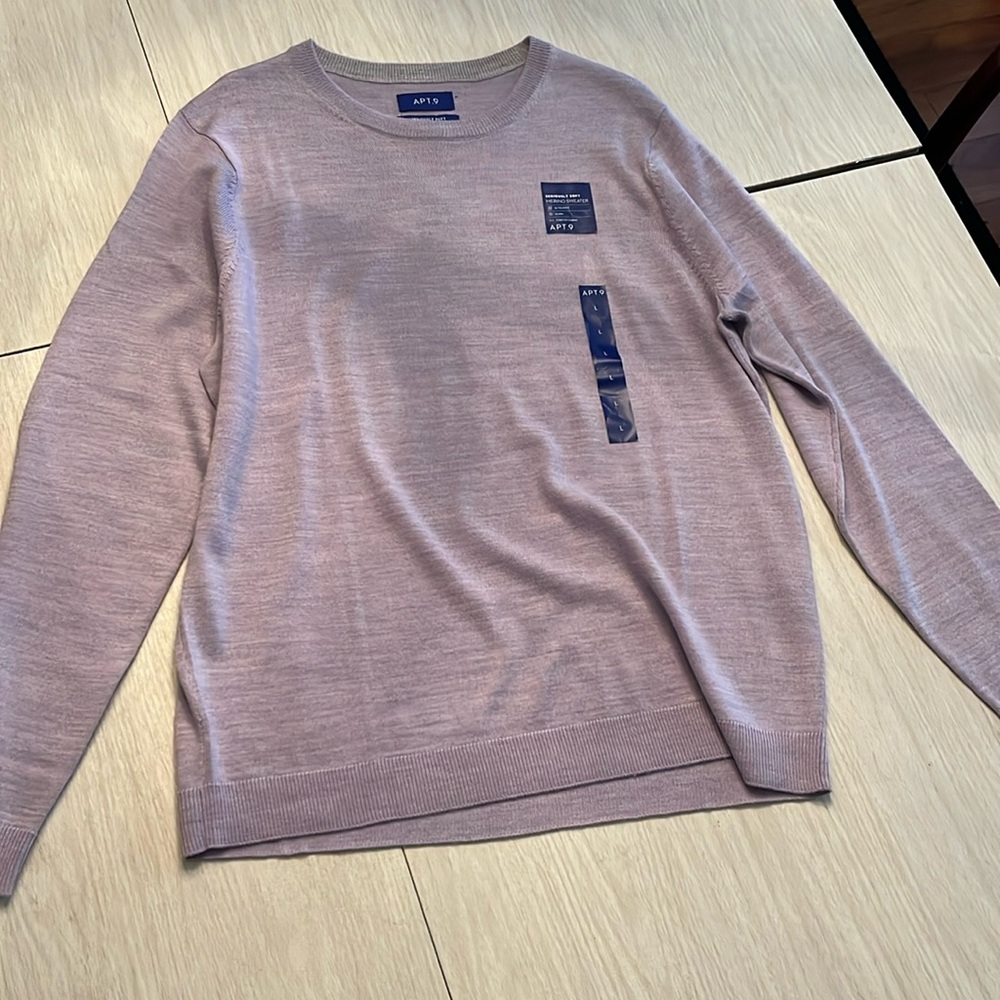 Nwt men’s merino sweater